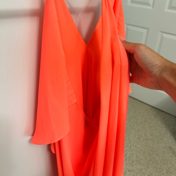 Bright Pink Flowy Dress - Picture 5 of 7